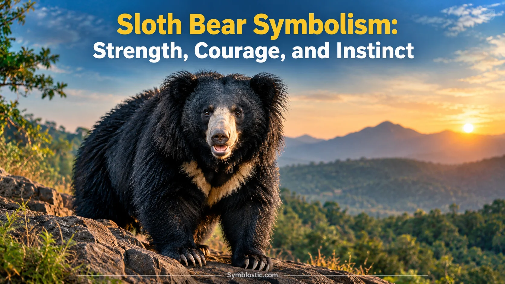 Sloth Bear Symbolism